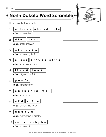 Puzzles - Word Scramble