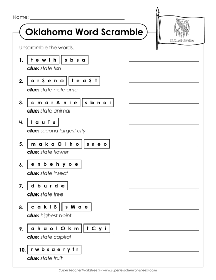 Puzzles - Word Scramble