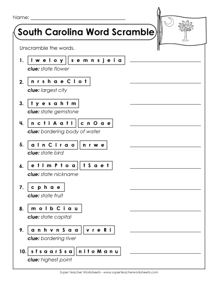 Puzzles - Word Scramble