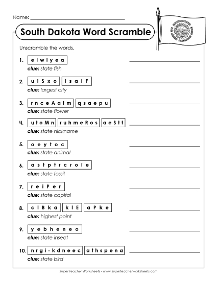Puzzles - Word Scramble