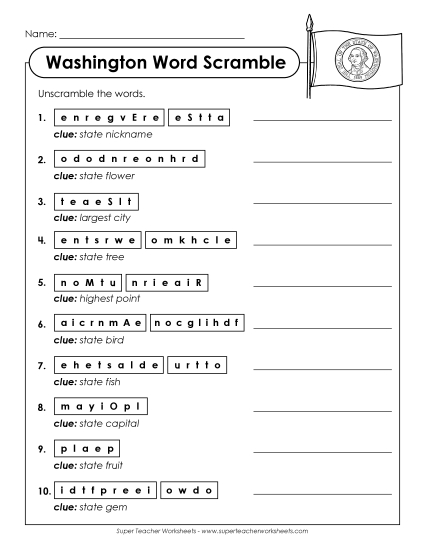 Puzzles - Word Scramble