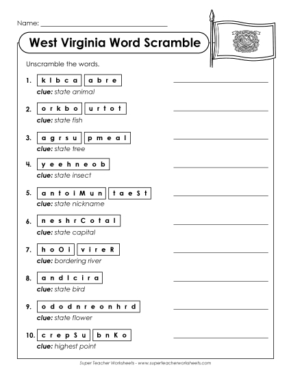 Puzzles - Word Scramble