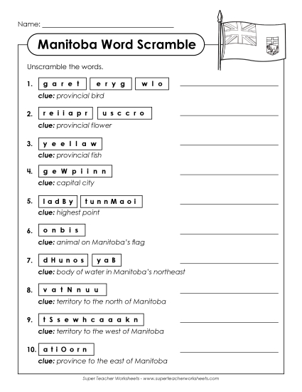 Puzles - Word Scramble
