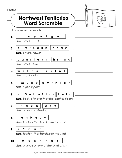 Puzzles - Word Scramble