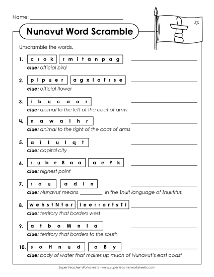 Puzzles - Word Scramble