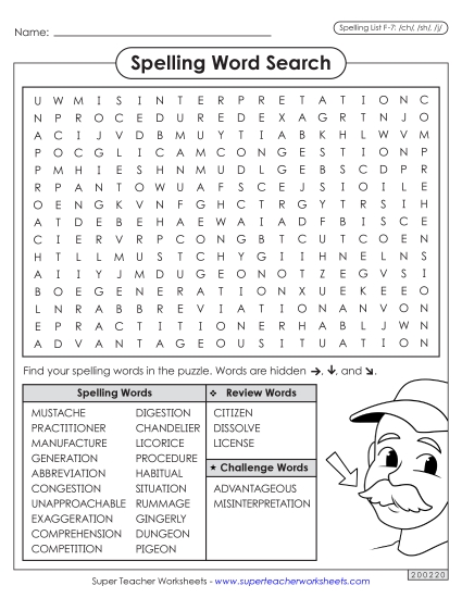 Worksheets and Puzzles - Word Search (F-7) Worksheets and Puzzles - Word Search (F-7)