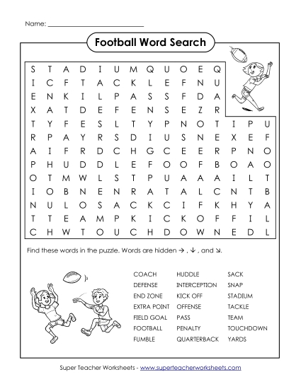 Puzzles & Brain Teasers - Word Search Puzzle (Intermediate)