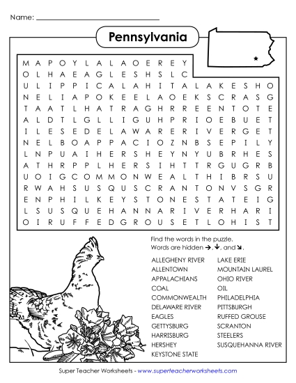 Puzzles - Word Search Puzzle