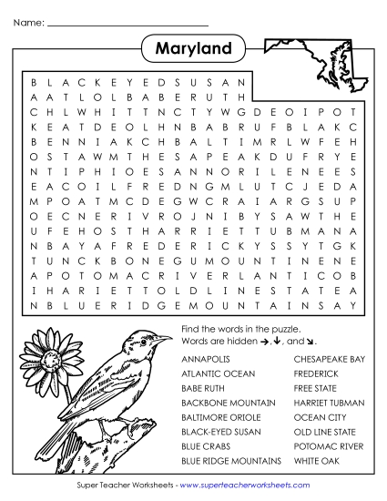 Puzzles - Word Search Puzzle Puzzles - Word Search Puzzle