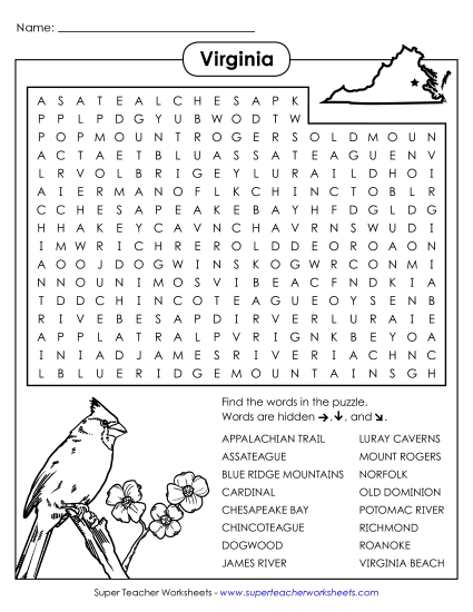 Puzzles - Word Search Puzzle Puzzles - Word Search Puzzle