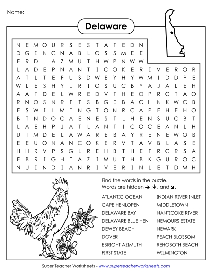 Puzzles - Word Search Puzzle