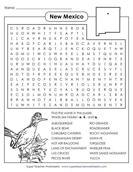 Puzzles - Word Search Puzzle