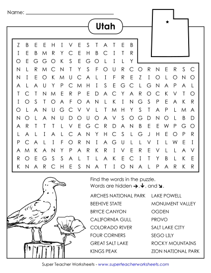 Puzzles - Word Search Puzzle Puzzles - Word Search Puzzle