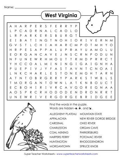 Puzzles - Word Search Puzzle