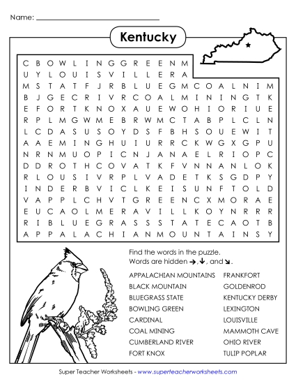 Puzzles - Word Search Puzzle Puzzles - Word Search Puzzle