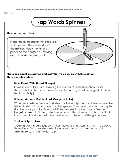 Word Games - Word Spinner (-ap) Word Games - Word Spinner (-ap)