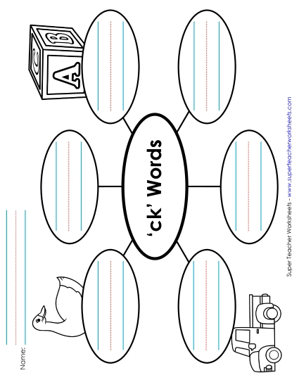 Worksheets - Word Web (ck)