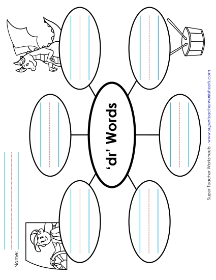 Worksheets - Word Web (Dr- Words)