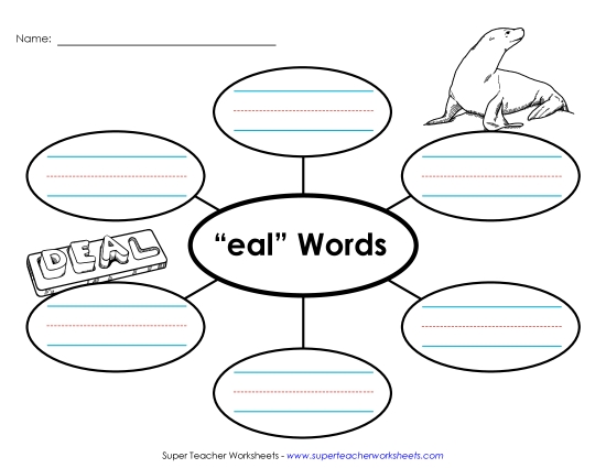 Worksheets - Word Web (-eal) Worksheets - Word Web (-eal)