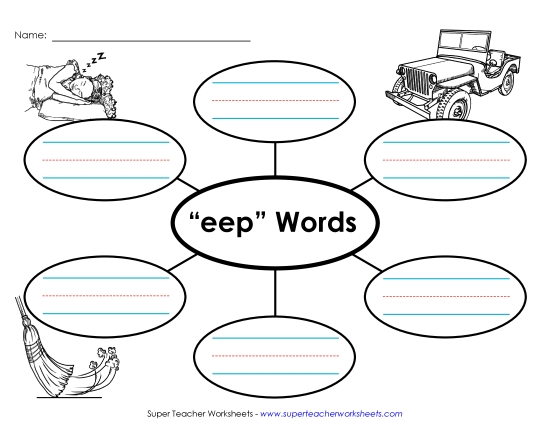 Worksheets - Word Web (-eep) Worksheets - Word Web (-eep)