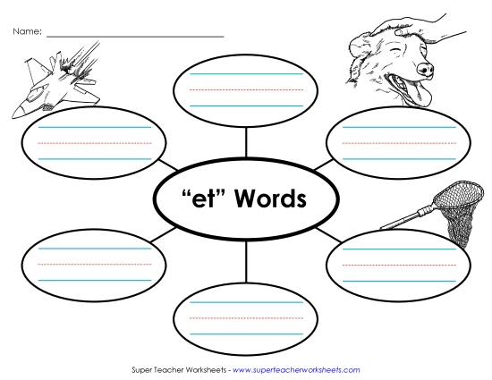 Worksheets - Word Web (-et)