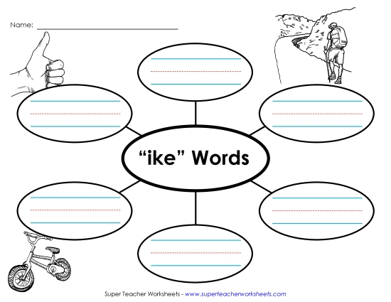 Worksheets - Word Web (-ike) Worksheets - Word Web (-ike)