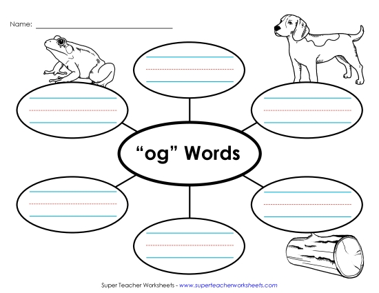 Worksheets - Word Web (-og)