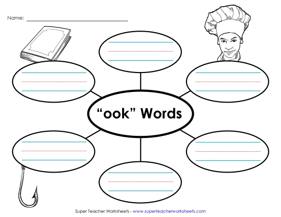 Worksheets - Word Web (-ook)
