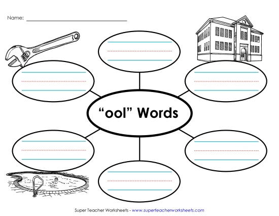Worksheets - Word Web (-ool)