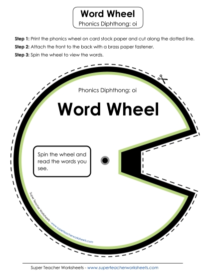 Word Sliders, Flashcards, and Wheels - Word Wheel: OI Word Sliders, Flashcards, and Wheels - Word Wheel: OI