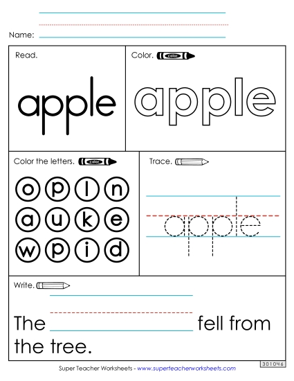 Worksheet 1: Apple Worksheet 1: Apple