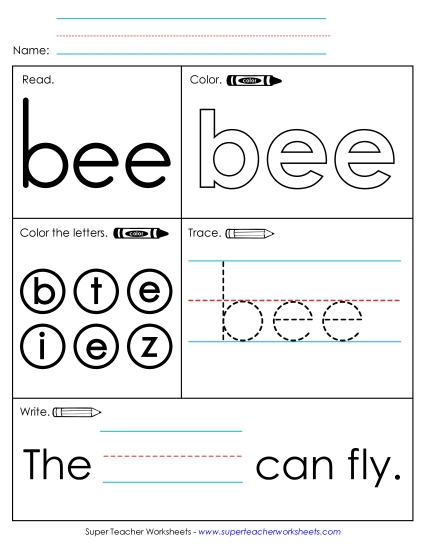 Worksheet 1: Bee Worksheet 1: Bee