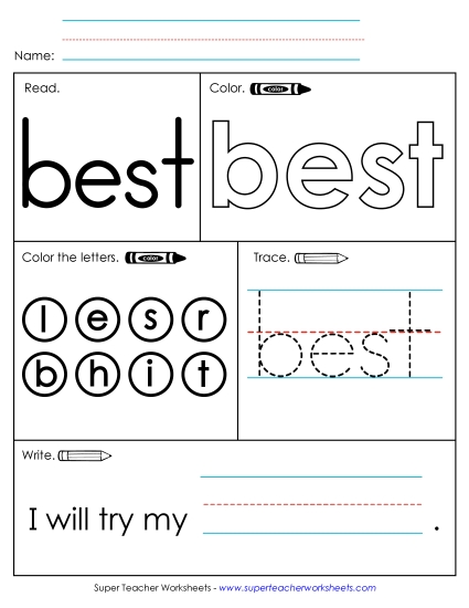 Worksheet 1: Best Worksheet 1: Best