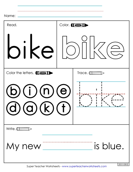 Worksheet 1: Bike Worksheet 1: Bike
