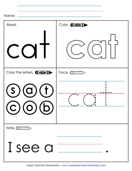 Worksheet 1: Cat Worksheet 1: Cat