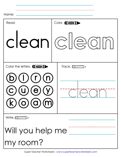 Worksheet 1: Clean Worksheet 1: Clean