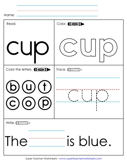 Worksheet 1: Cup Worksheet 1: Cup