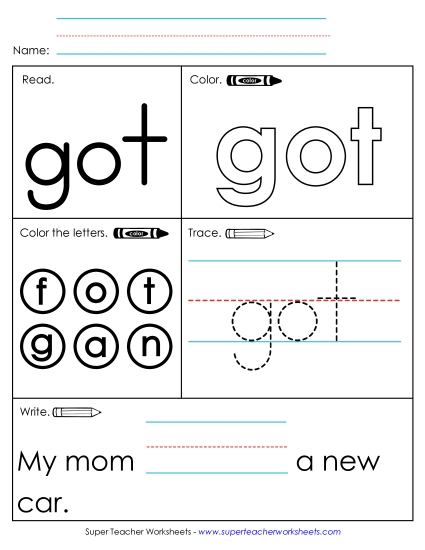 Worksheet 1: Got Worksheet 1: Got
