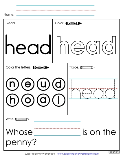 Worksheet 1: Head Worksheet 1: Head