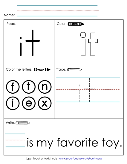 Worksheet 1: It Worksheet 1: It