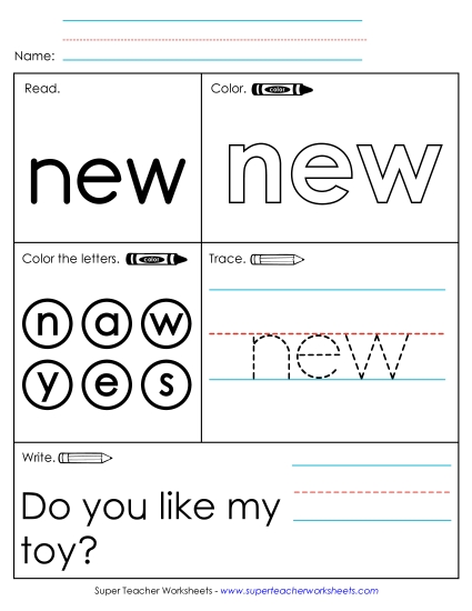 Worksheet 1: New Worksheet 1: New
