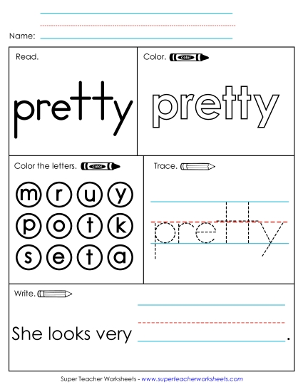 Worksheet 1: Pretty Worksheet 1: Pretty