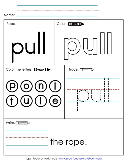 Worksheet 1: Pull