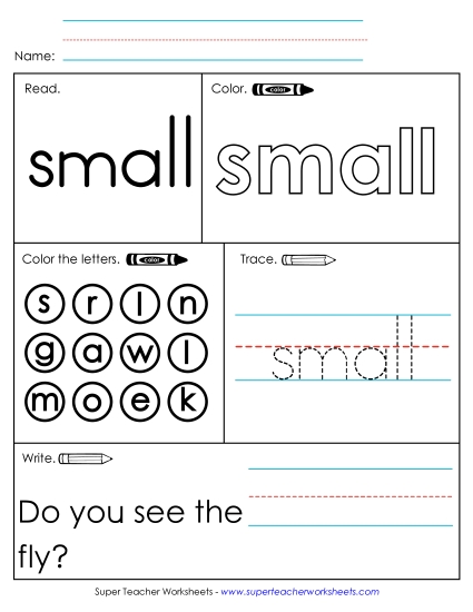 Worksheet 1: Small Worksheet 1: Small