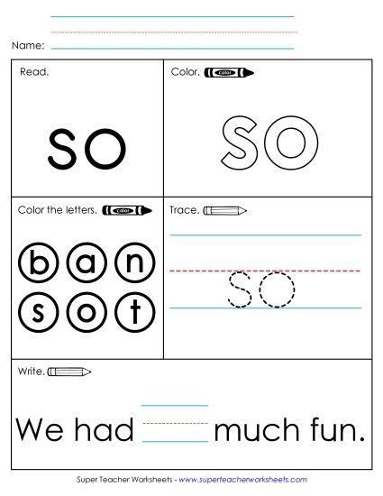 Worksheet 1: So Worksheet 1: So