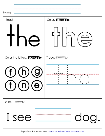 Worksheet 1: The Worksheet 1: The