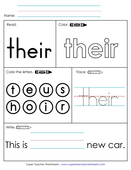 Worksheet 1: Their Worksheet 1: Their