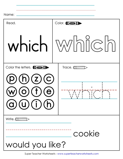Worksheet 1: Which Worksheet 1: Which