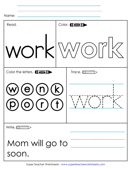 Worksheet 1: Work Worksheet 1: Work