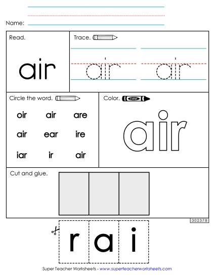 Worksheet 2: Air Worksheet 2: Air
